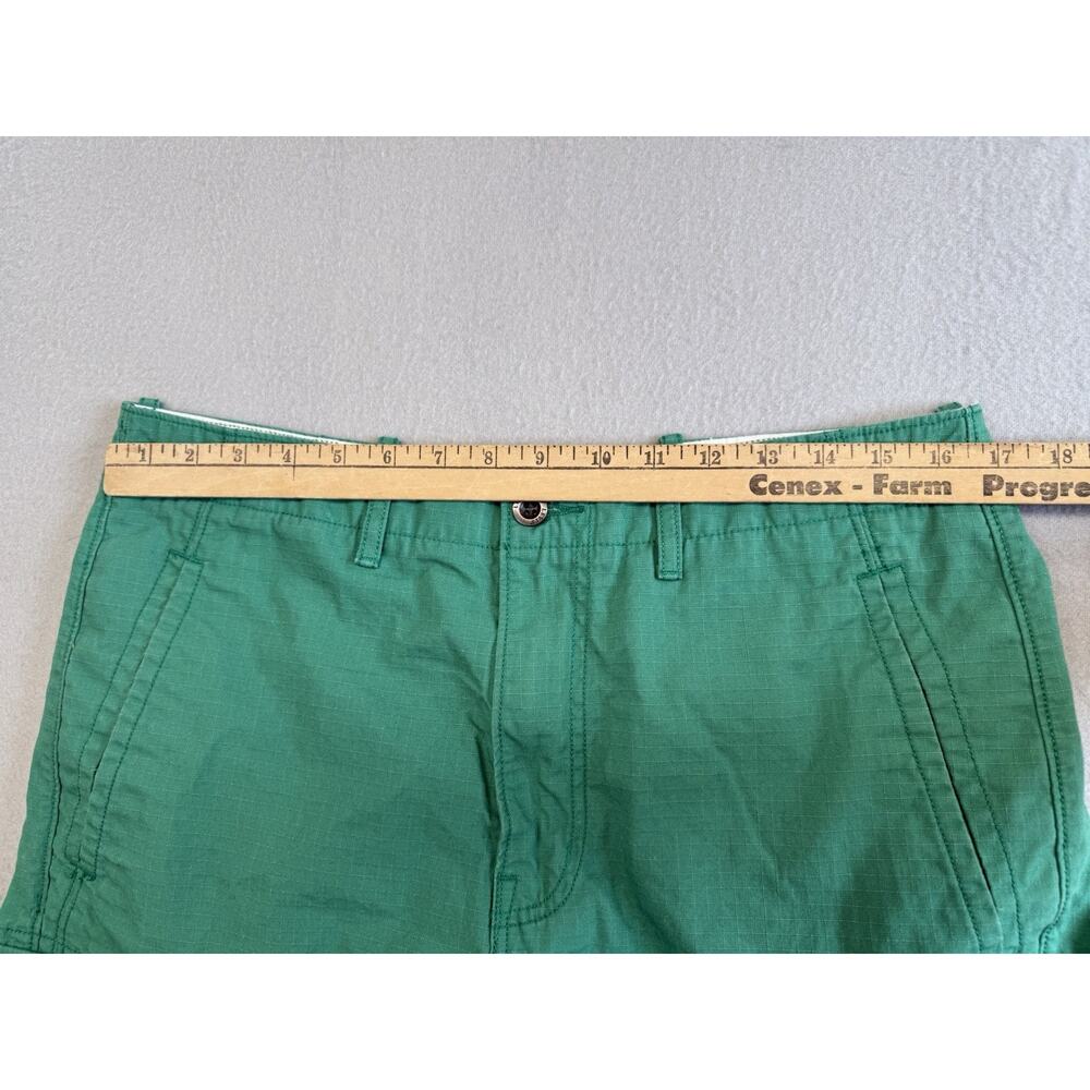 Levi’s Kelly Green Cargo Shorts Mens 32 Ripstop Cotton Relaxed Fit - Picture 8 of 13